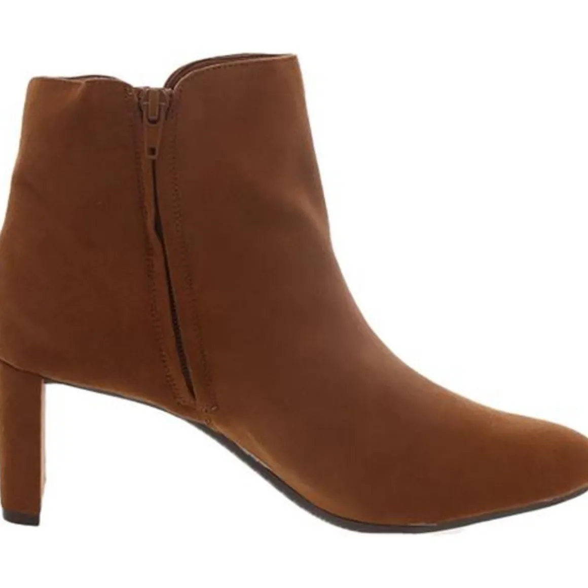 PAAM Zipper Round Toe Booties