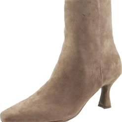 Pablo Faux Leather Heeled Booties