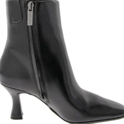 Pablo Faux Leather Heeled Booties