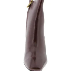 Pablo Faux Leather Heeled Booties