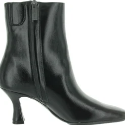 Pablo Faux Leather Heeled Booties