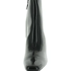 Pablo Faux Leather Heeled Booties