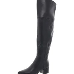 Padded Insole Faux Leather Over-The-Knee Boots