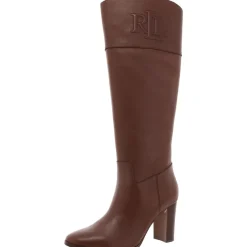 Page II Leather Tall Knee-High Boots