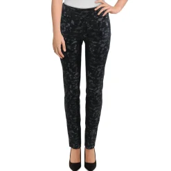 Paisley Printed Straight Leg Pants