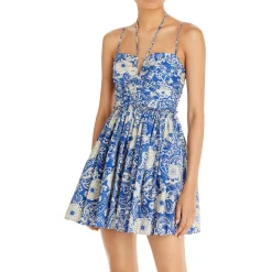 Paisley Skater Mini Dress