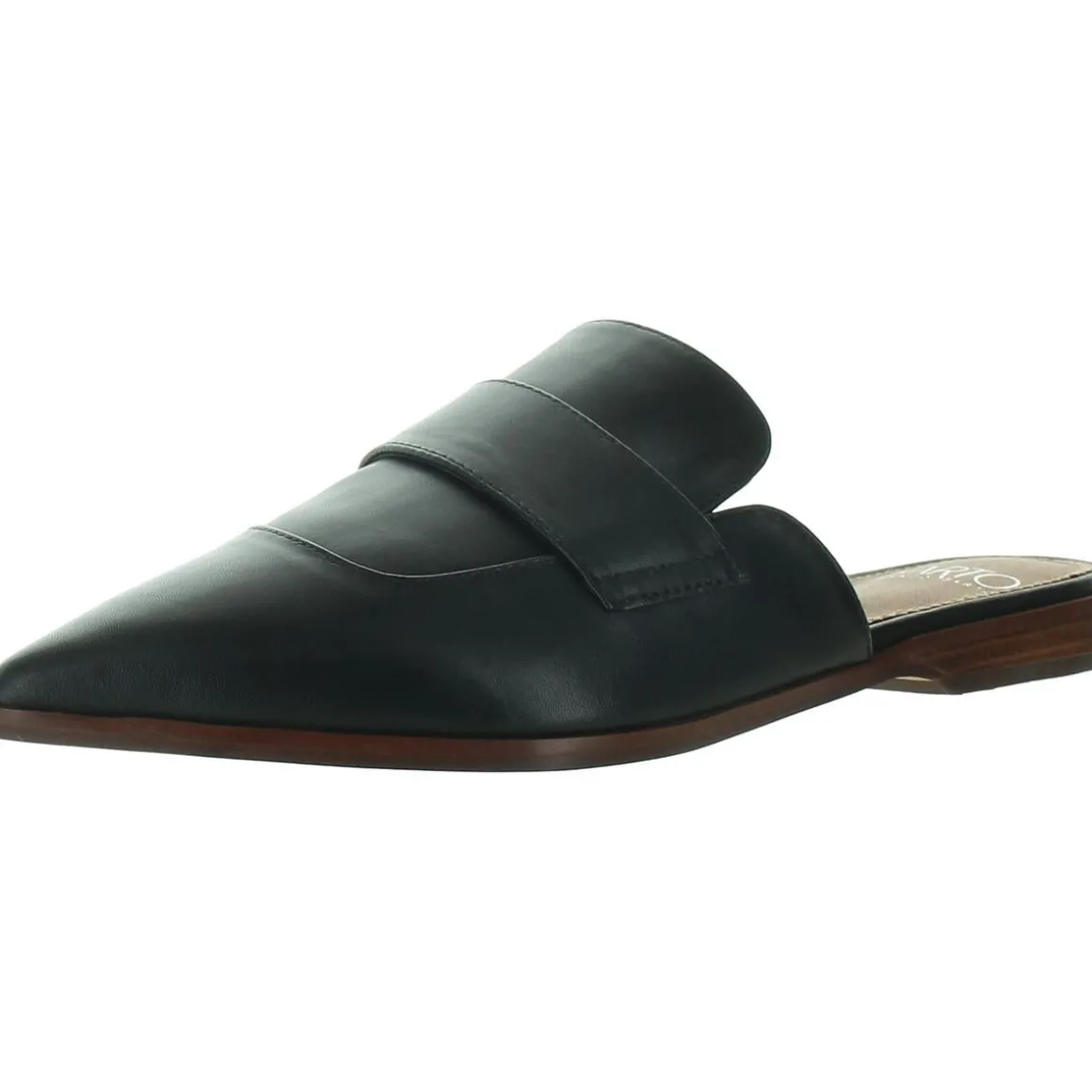 Palmer Solid Leather Mules