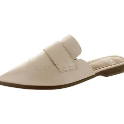 Palmer Solid Leather Mules