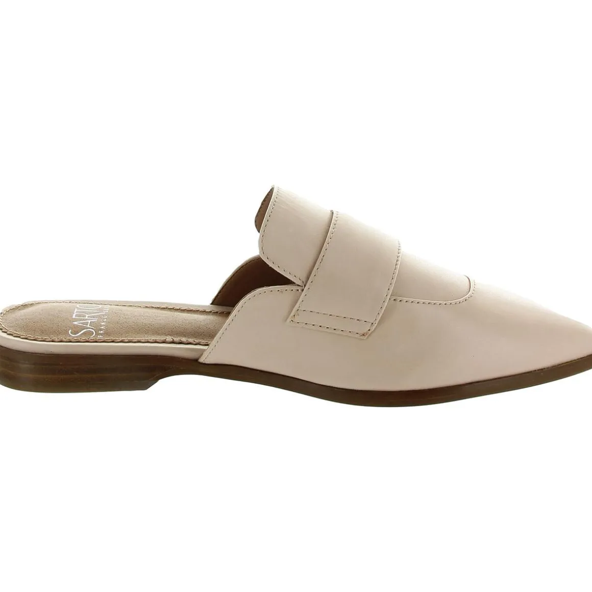 Palmer Solid Leather Mules