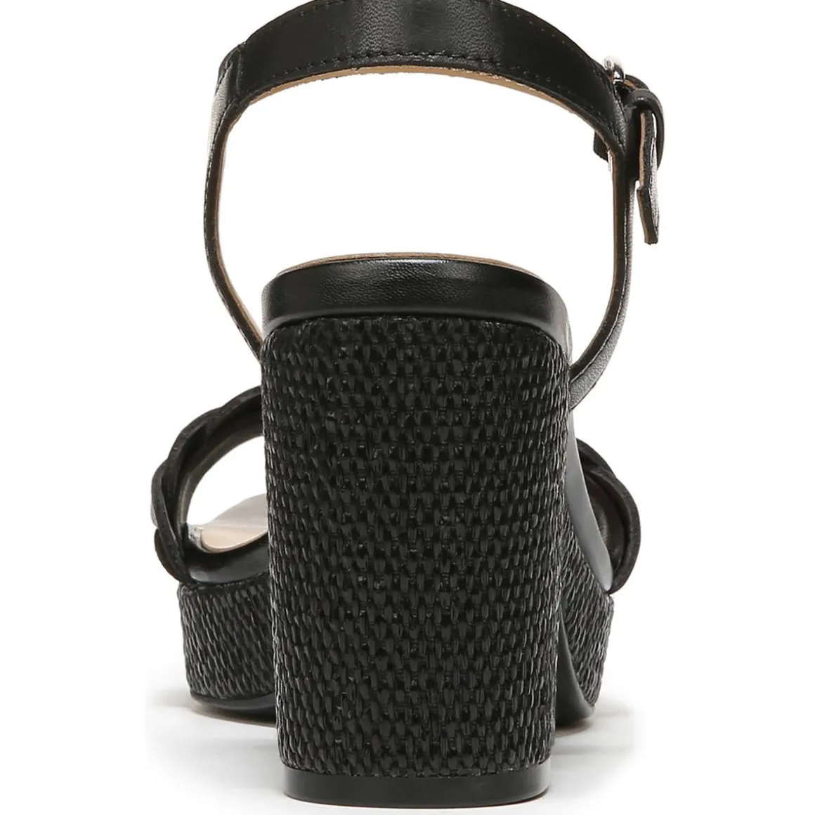 Pandora Braided Ankle Strap Heels