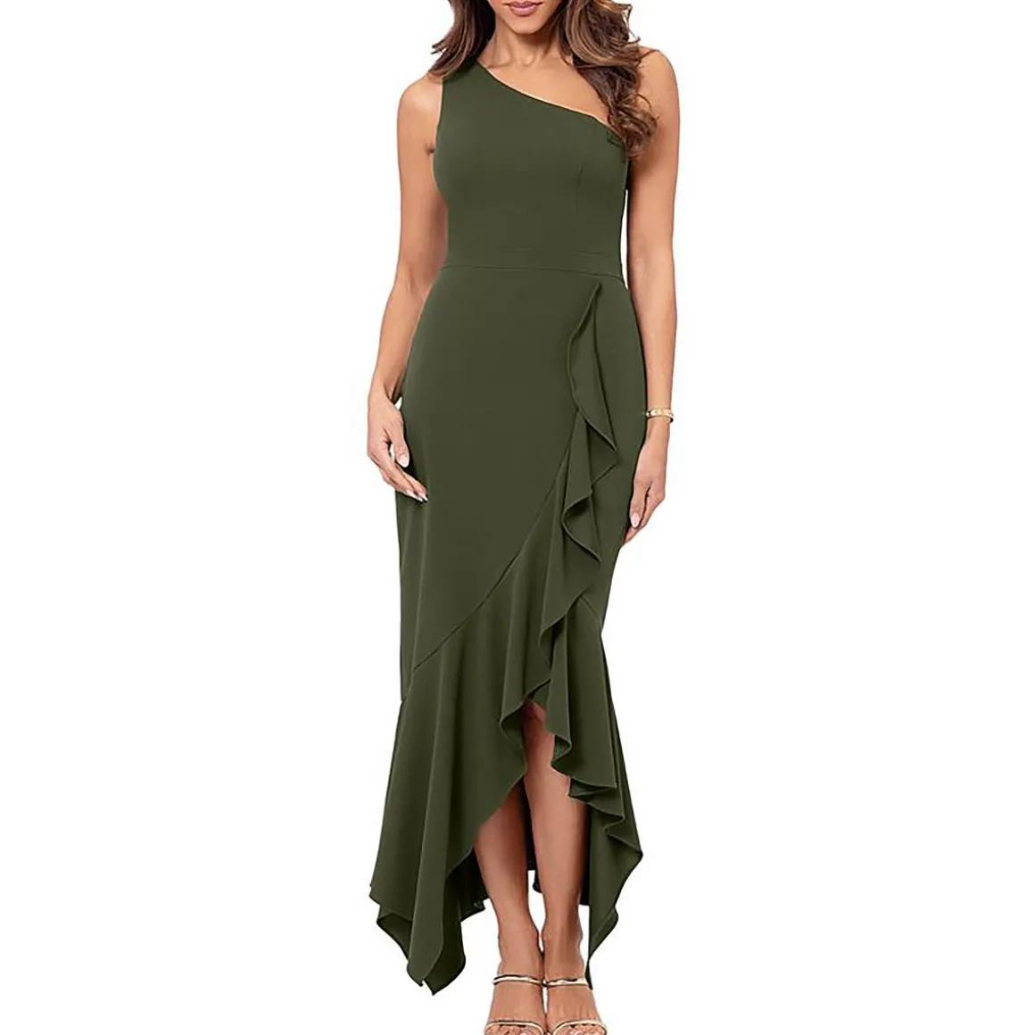 Panel Hi Low Cocktail and Party Dress