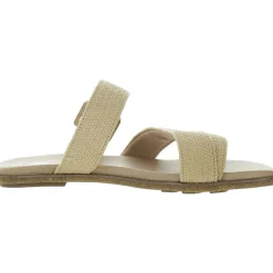 Paradise Now Padded Insole Woven Slide Sandals