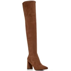 Parisah 2 Faux Suede Pointed Toe Over-The-Knee Boots
