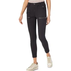 Park High Rise Zip Hem Skinny Pants