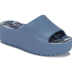 Parvati Round toe Platform Slide Sandals