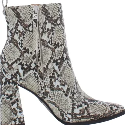 Pascha Faux-Leather Faux Leather Mid-Calf Boots