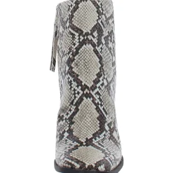 Pascha Faux-Leather Faux Leather Mid-Calf Boots