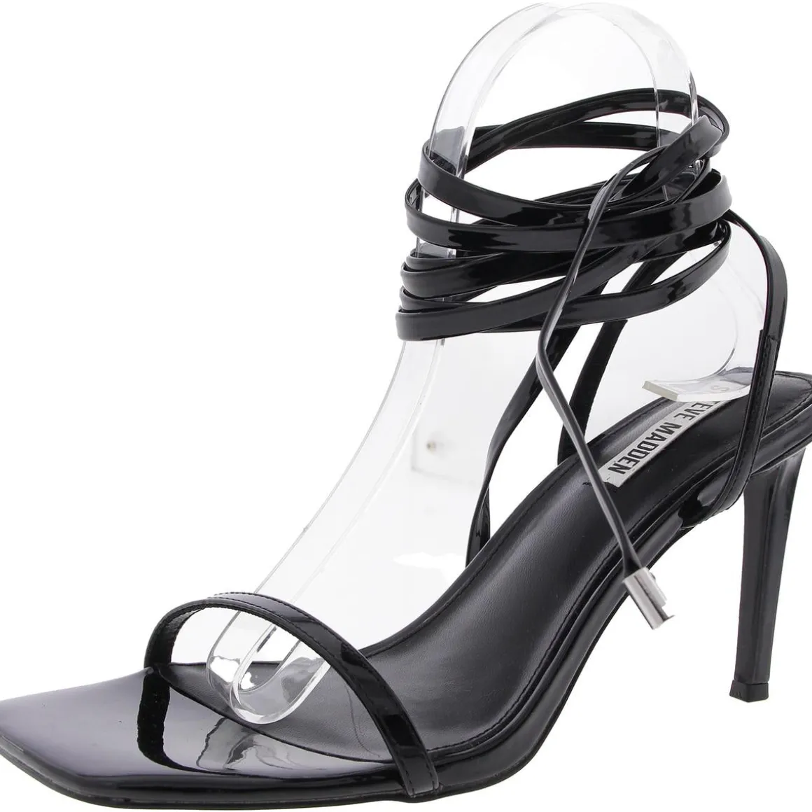 Passionate Lace-Up Patent Heels