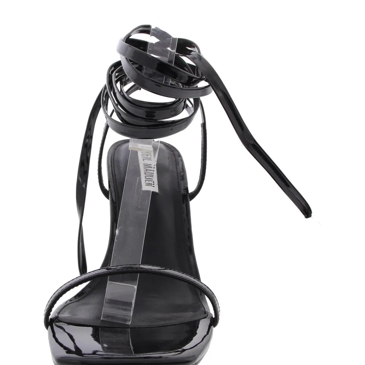 Passionate Lace-Up Patent Heels