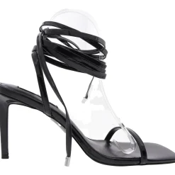 Passionate Lace-Up Patent Heels