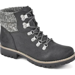 Pathfield Knit Lace-Up Ankle Boots