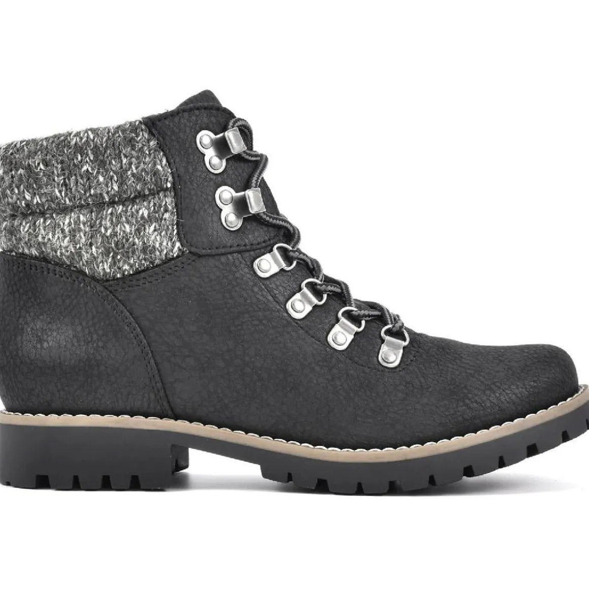Pathfield Knit Lace-Up Ankle Boots
