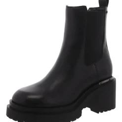 Patria Leather Pull-On Chelsea Boots