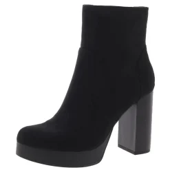 Patricee Cushioned Footbed Faux Suede Mid-Calf Boots