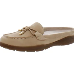 Patti Leather Square Toe Mules