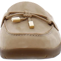 Patti Leather Square Toe Mules