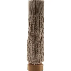 PEGGYY Two Tone Over-The-Knee Boots