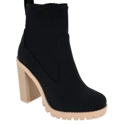 Pella Round Toe Zipper Ankle Boots