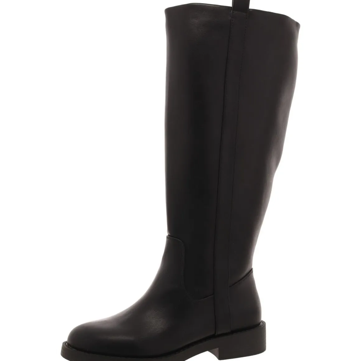 Pennie Faux Leather Riding Knee-High Boots
