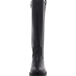 Pennie Faux Leather Riding Knee-High Boots