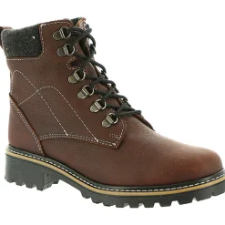 Penny Leather Fleece Lined Casual Boots