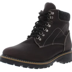 Penny Leather Fleece Lined Casual Boots