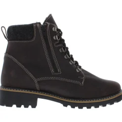 Penny Leather Fleece Lined Casual Boots