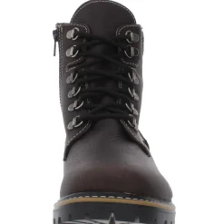 Penny Leather Fleece Lined Casual Boots