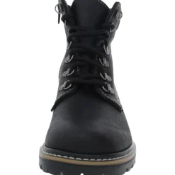 Penny Leather Fleece Lined Casual Boots