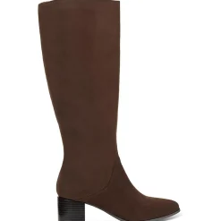 Percyy Block Heel Dressy Mid-Calf Boots