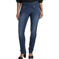 Peri Pocket Denim Straight Leg Pants