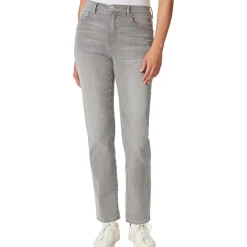 Petites Amanda High Rise Denim Tapered Leg Jeans