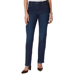 Petites Amanda High Rise Denim Tapered Leg Jeans
