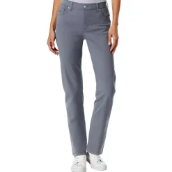 Petites Amanda High Rise Denim Tapered Leg Jeans