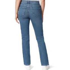 Petites Amanda High Rise Denim Tapered Leg Jeans