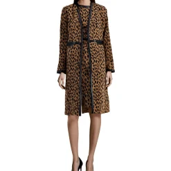 Petites Animal Print Soft Shell Jacket