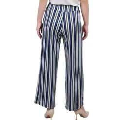 Petites Belted Cropped Pants
