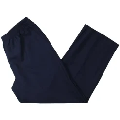 Petites Classic Fit Elastic Waist Casual Pants