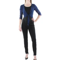 Petites Crop Mesh Bolero