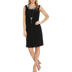 Petites Floral Print Mini Shift Dress